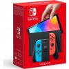 Nintendo Switch OLED neon red&blue
