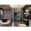 Aquatek X-FAKTOR B2 sprchové dvere do niky 110x200 cm posuvné dvere Biela/Gray AQ XFAKTORB2BI11066
