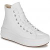 Converse Členkové tenisky CHUCK TAYLOR ALL STAR MOVE PLATFORM LEATHER Biela
