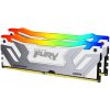 Kingston/CUDIMM DDR5/48/8800MHz/CL42/2x24GB/RGB/White