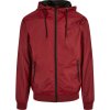 Build your Brand Bunda větrovka BY 016 COT56001682613-burgundy/bl 3XL Burgundová/černá