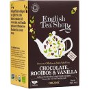 ENGLISH TEA SHOP Rooibos čokoláda a vanilka čaje 20 x 2 g