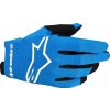 Juniorské rukavice Alpinestars Radar blue/white XXS
