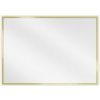 Mexen Loft obdĺžnikové kúpeľňové zrkadlo 70 x 50 cm, zlatý rám - 9852-070-050-000-50
