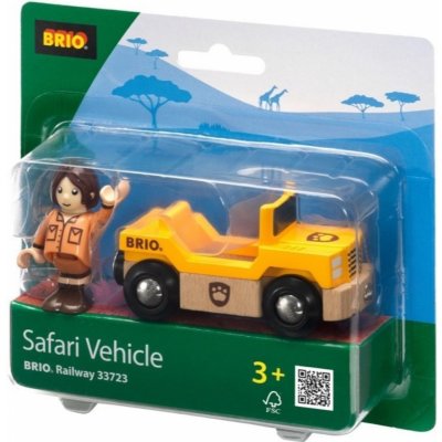 Brio Safari auto s panáčikom