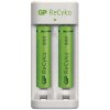 GP nabíjačka batérií Eco E211 + 2x AAA GP ReCyko 800, B51211