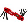Sklopné kľúče Torx Milwaukee sada kľúčov T9 - T40 8 ks 4932480979