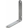 Hettich Uhlový profil pre stoličky, matný nerez, 100 x 15 x 100 x 1,5 mm