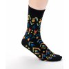 OneSock dámske ponožky Ouray čierna