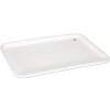 Podnos jedálenský 45 x 35 cm plastový biely 100032121