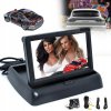 4,3 IN MONITOR DO AUTA HD LCD S LED DIÓDOU NOČNÉHO VISION PRE NÁKLADNÉ VOZIDLO