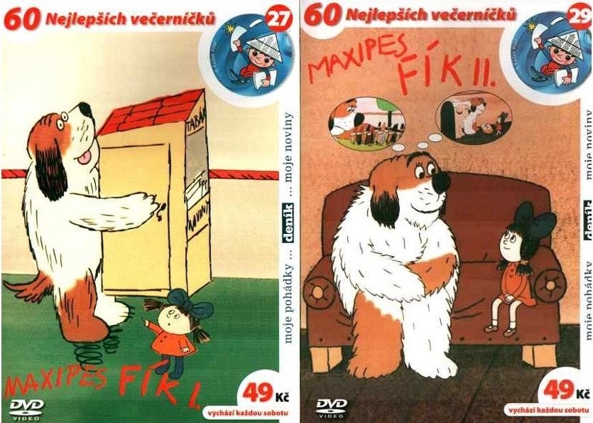 Maxipes Fík 1+2 DVD