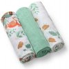 BabyOno mušelínové Super Soft Mint 70x70 cm 348-12-BO 3 ks