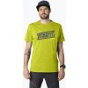 Pánske tričko DYNAFIT Graphic CO golden lime/tabloid