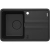 Deante MOMI granitový drez 67 x 44 cm, grafit metalik ZKM_G11A