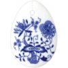 Cibulak Veľkonočná ozdoba vajíčko záves 5,5 x 3,9 cm 20g Originálny Český Porcelán Dubí