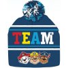 E plus M · Detská / chlapčenská zimná čiapka s brmbolcom Tlapková patrola - Paw Patrol - motív TEAM 54