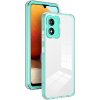 Kryt Clear Color Case zelený – Motorola Moto E13