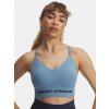 Under Armour Dámska podprsenka Vanish Seamless Low Bra-BLU Modrá XL