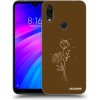 Picasee ULTIMATE CASE pro Xiaomi Redmi 7 - Brown flowers