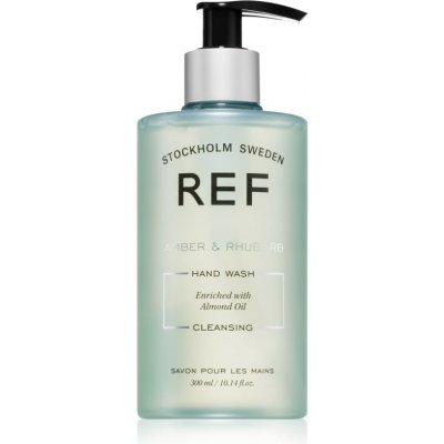 REF Hand Wash luxusné hydratačné mydlo na ruky Amber & Rhubarb 300 ml