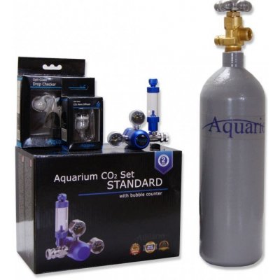 Aquario CO2 set 2 l bez nočného vypínania + drop-checker a difúzor
