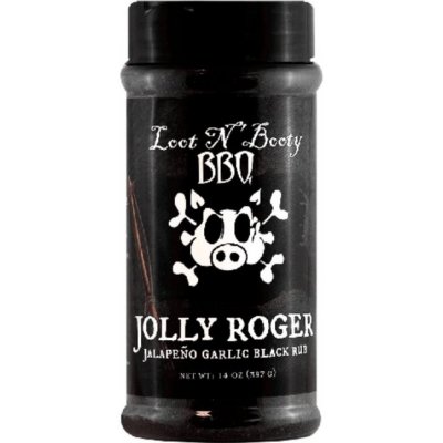 Loot N' Booty Jolly Roger Jalapeno Garlic Black Rub 397 g