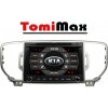 TomiMax KIA Sportage 4 Android 14 autorádio s WIFI, GPS, USB, BT HW výbava: 4 Core 2GB+16GB PX HIGH