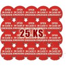 EXS Open in Case of Emergency 25ks