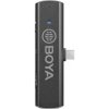 Boya BY-WM4RXU čierna / Bezdrôtový audio prijímač / 60m dosah / USB-C (BY-WM4RXU)