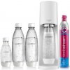SodaStream Terra White Mega pack + 2 fľaše Fuse 1l + fľaša 0,5l + bombička CO2