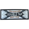 WARAGOD nášivka Double Tap Don't Shoot Once Shoot Twice PVC Patch Gray