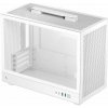 DEEPCOOL Case CH160 PLUS WH, mATX, Průhledná bočnice, bílá