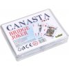 Wiky Karty Canasta - plast. krabička WKW202003