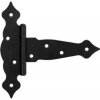 Domax ZTO 125 Záves trojuholníkový ozdobný C 125x40x160x2.5mm čierny