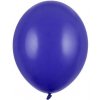 PartyDeco Balóniky latexové pastelové kráľovsky modré 12 cm