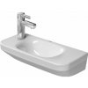 Duravit Durastyle - Umývadielko 500x220 mm, otvor na batériu vľavo, biela 0713500009
