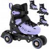 Kolieskové Korčule 4v1 nastaviteľné pre dieťa, kolieskové korčule korčule na ľad Spokey 4ONE 29-33