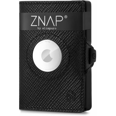 Slimpuro ZNAP Airtag Wallet 12 kariet priehradka na mince RFID ZNAPAirSaffiano12