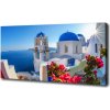 Foto obraz na plátne Santorini Grécko 100x50 cm