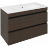 Sapho EZARA umývadlová skrinka 78x54x39cm, borovica rustik EZ792-1616