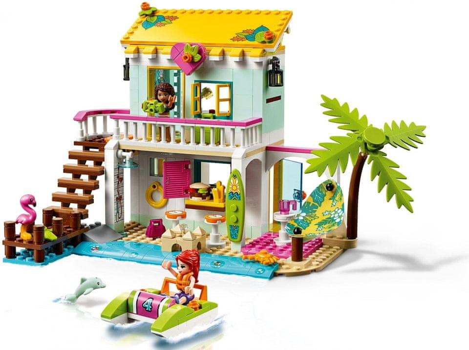 LEGO® Friends 41428 Plážový domček od 104,5 € - Heureka.sk