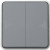 Konektor Legrand Stair Plexo55 Double Grey (069525)