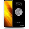 Picasee silikónový čierny obal pre Xiaomi Poco X3 - Moon Minimal