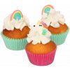 Cakesupplies Cukrové zdobenie Jednorožec a dúha 12 ks