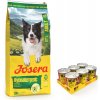 12,5 kg Josera Adult + 6 x 400 / 6 x 800g Meatlovers zadarmo - Hypoallergenic + 6 x 800 g Menu: mix (3 druhy - starý dizajn)
