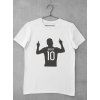 Tričko Messi Miami 10 - Muž - S - Biela