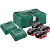 Metabo 4 x LiHD 8.0 Ah + ASC 145 Duo 685135000