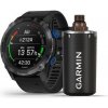 Garmin Descent™ Mk2i Titan Carbon Gray DLC/Black Silicone Band + T1 Tracker, 010-02132-13