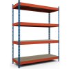 Kovový regál série TITAN 180x180x70 4 police nosnosť 1200 kg Tas Trade 5907138250329